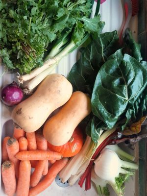 Un joli panier, de saison et coloré !