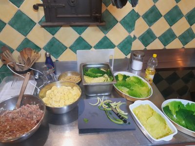 Préparation d'un bon petit plat (surprise !)