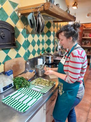 Façonnage de falafels